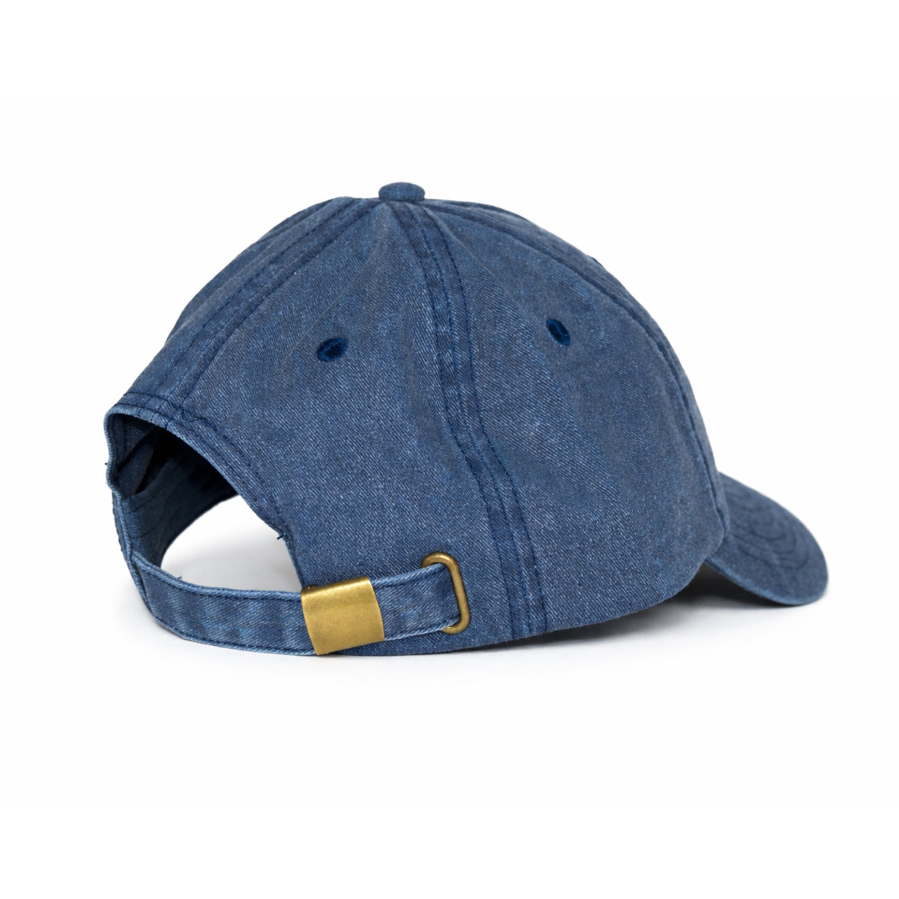Cappello puro cotone denim blu