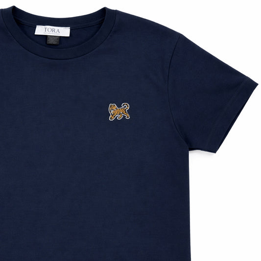 Maglia donna blu navy 100% cotone