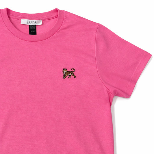 Maglia donna rosa 100% cotone