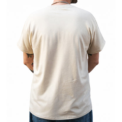 Maglia uomo sabbia 100% cotone